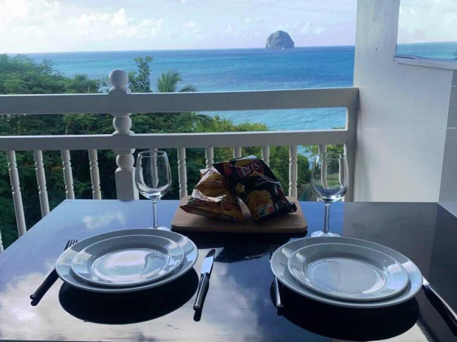 Appartement Terrasse Vue Mer Et Piscine Le Diamant Kültér fotó