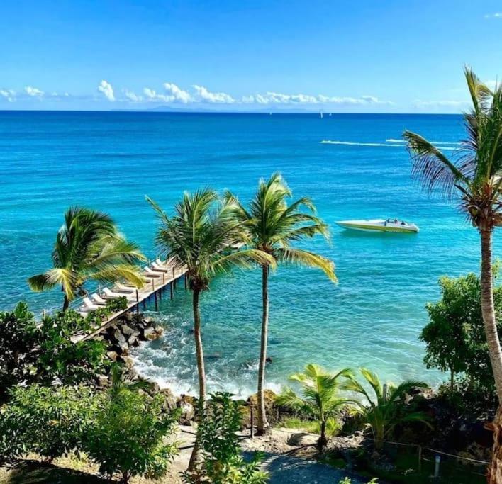 Appartement Terrasse Vue Mer Et Piscine Le Diamant Kültér fotó