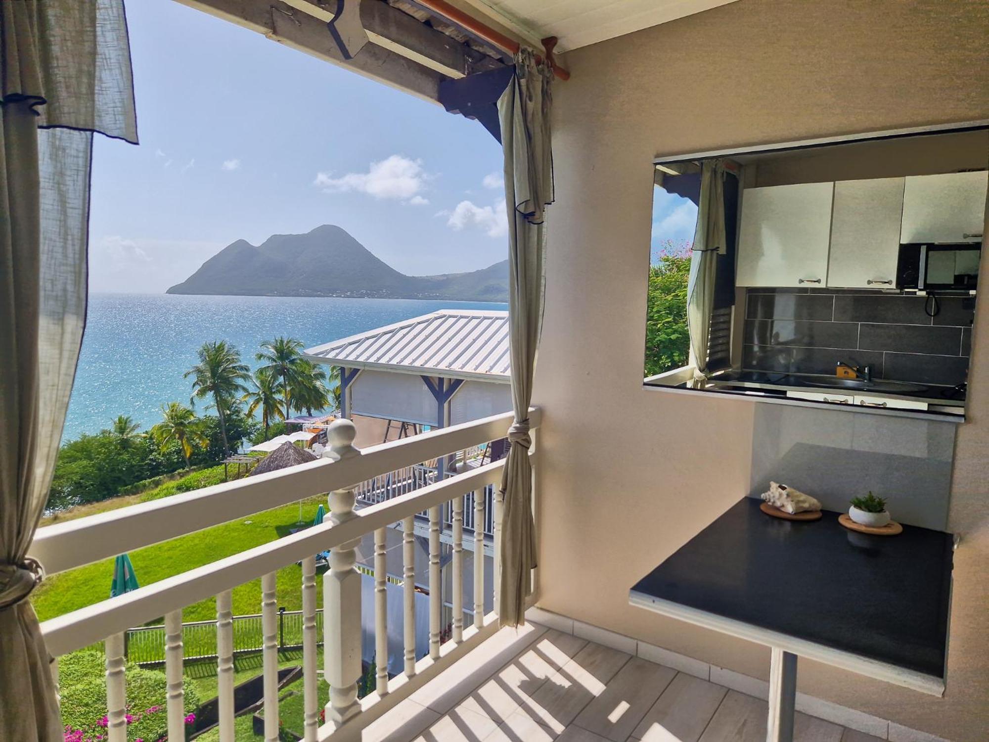 Appartement Terrasse Vue Mer Et Piscine Le Diamant Kültér fotó