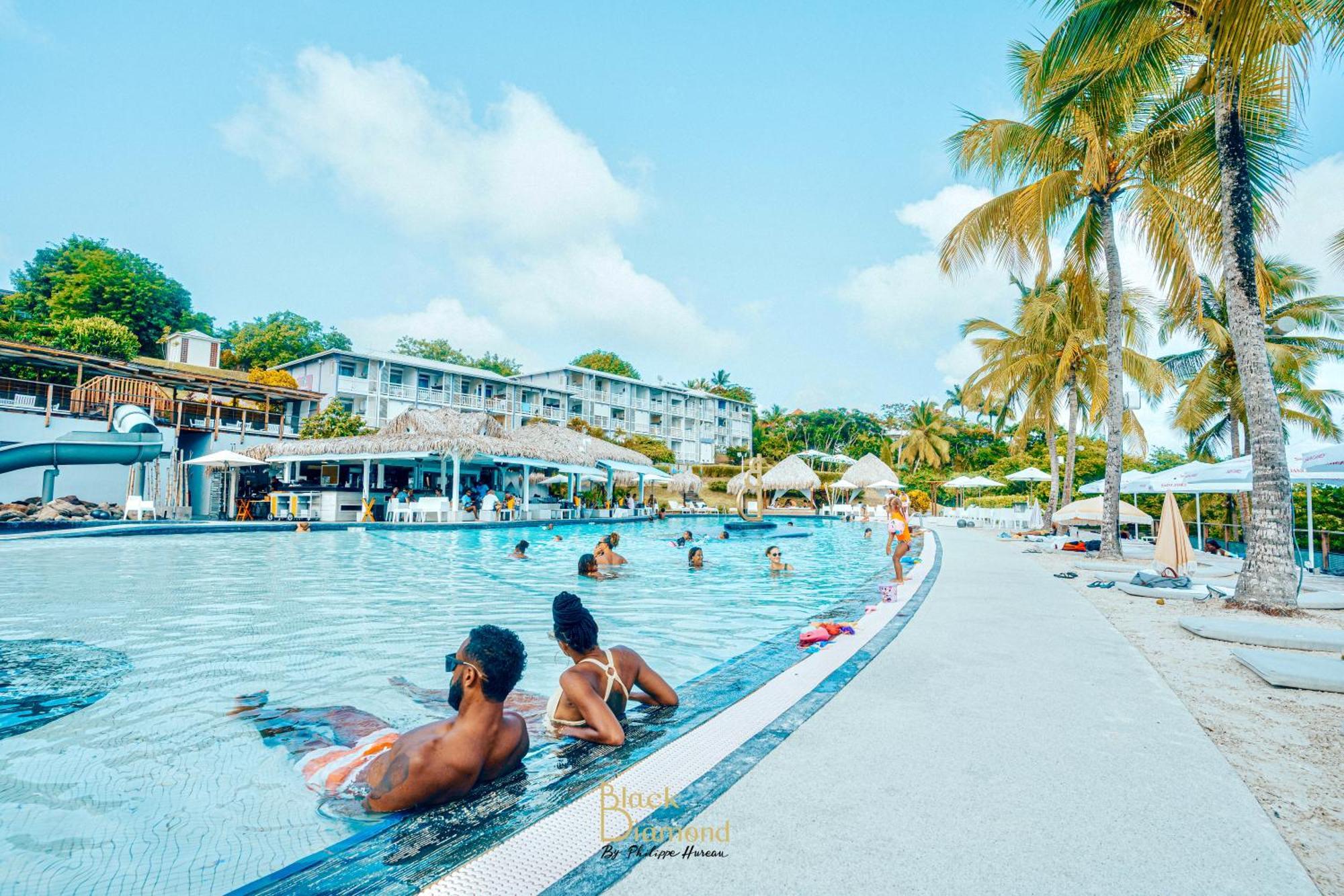 Appartement Terrasse Vue Mer Et Piscine Le Diamant Kültér fotó
